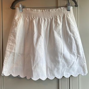 J. Crew linen blend skirt